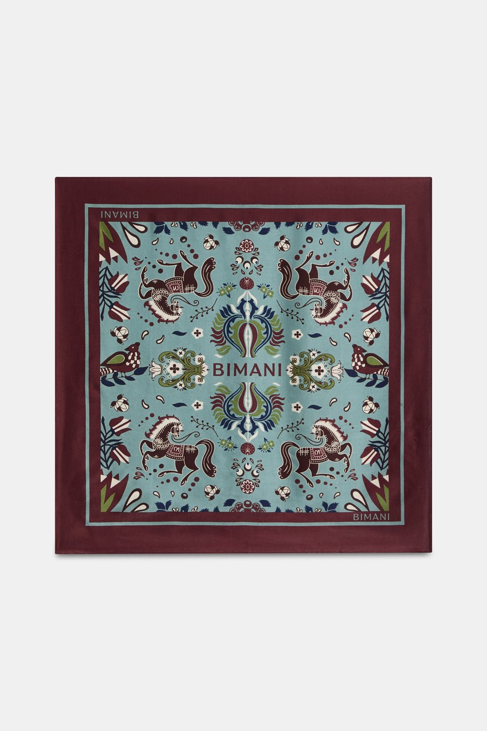 Pañuelo VEJER Estampado Azul - BIMANI