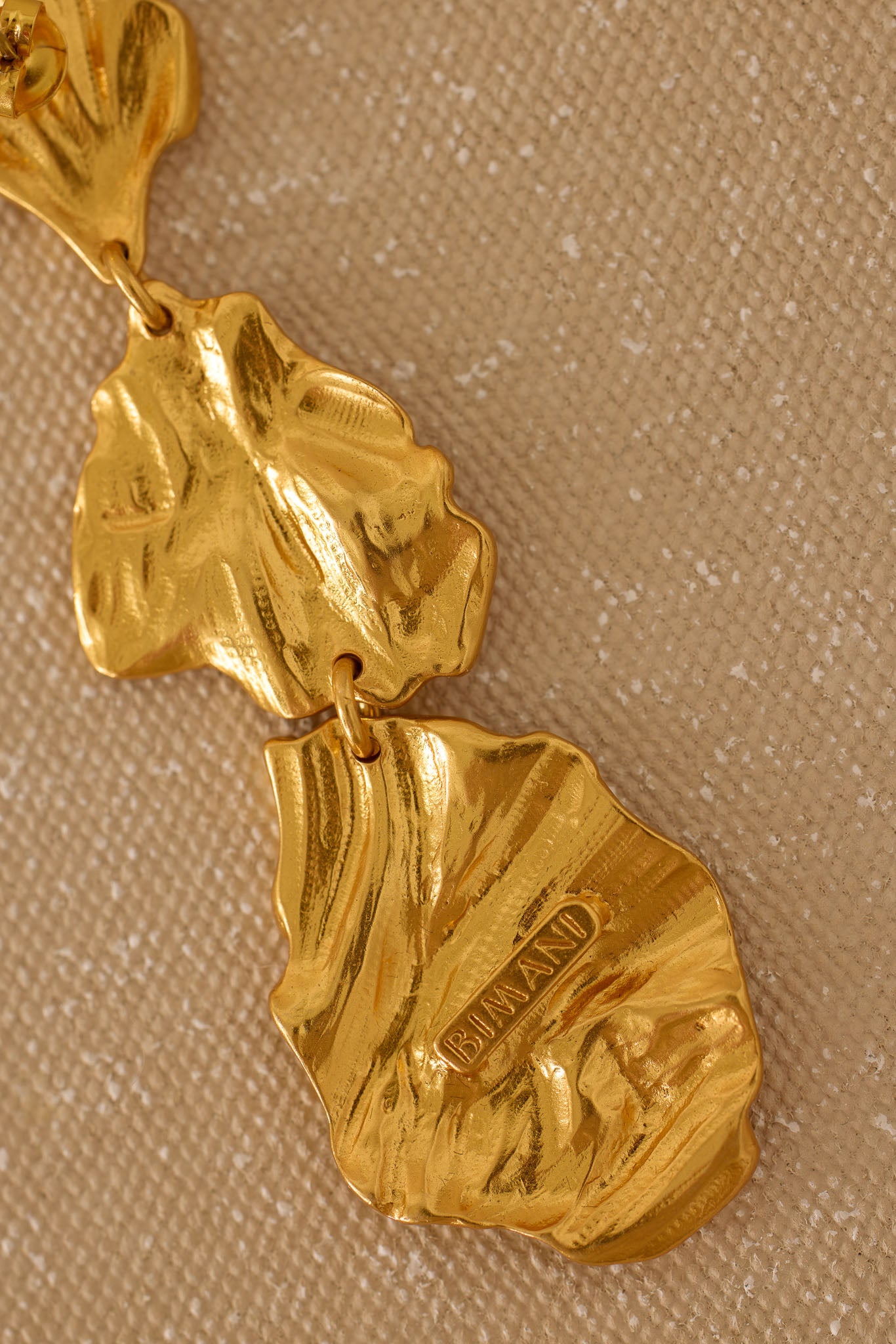 Pendiente ARTEMISA Oro - BIMANI