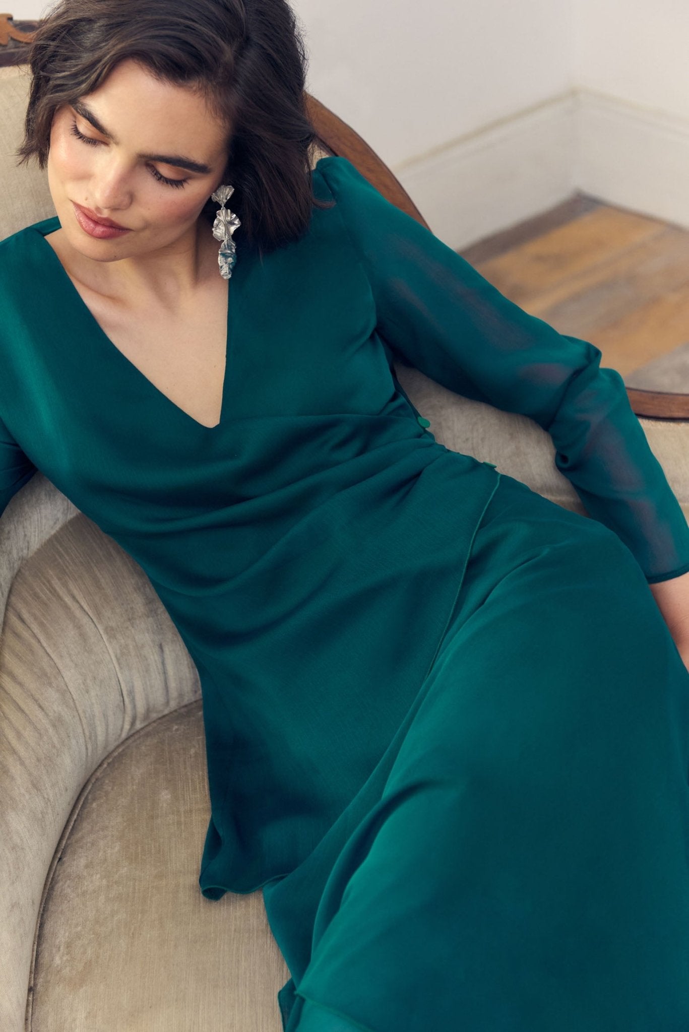 Pendiente ARTEMISA Plata - BIMANI