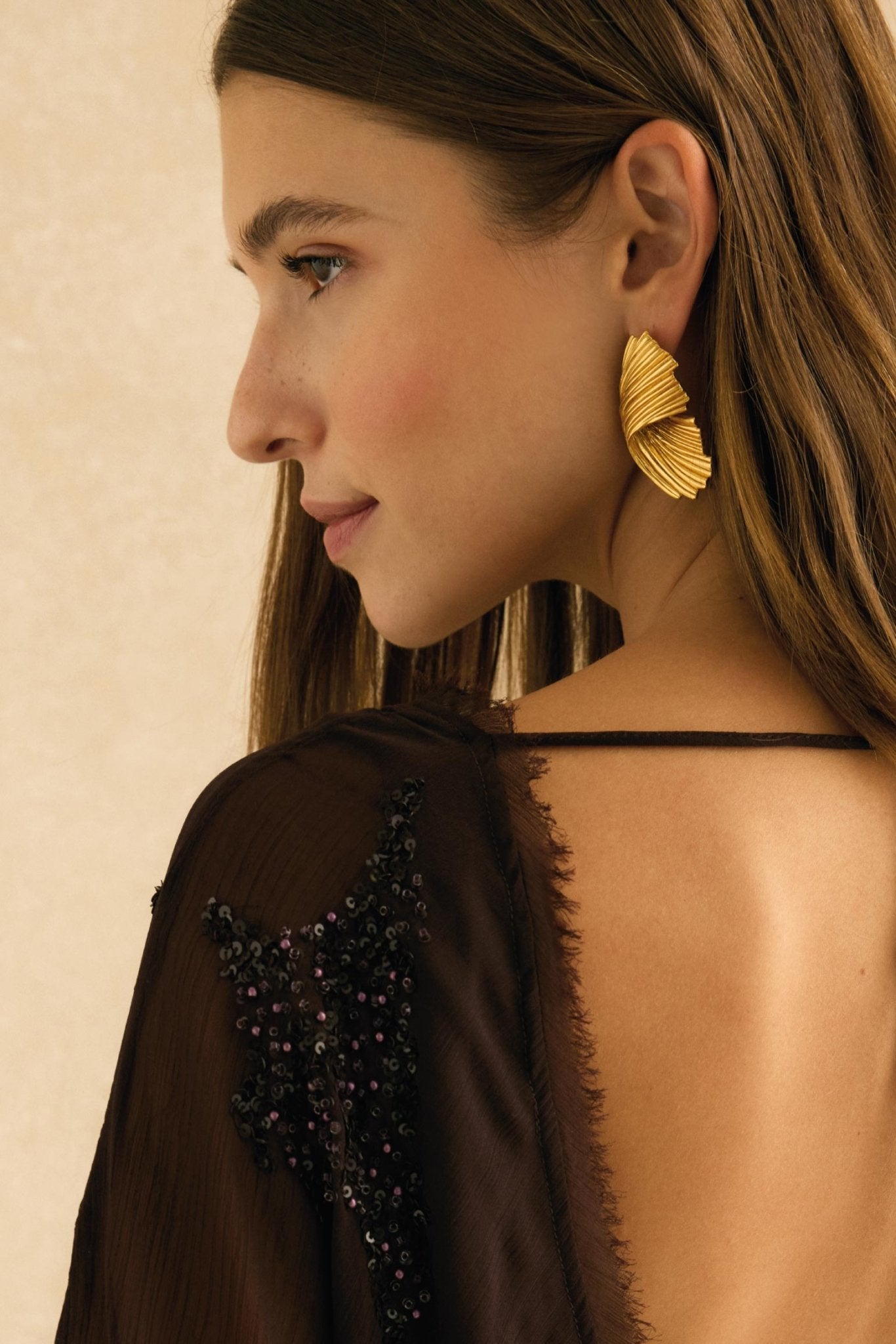 Pendiente VESTA Oro - BIMANI