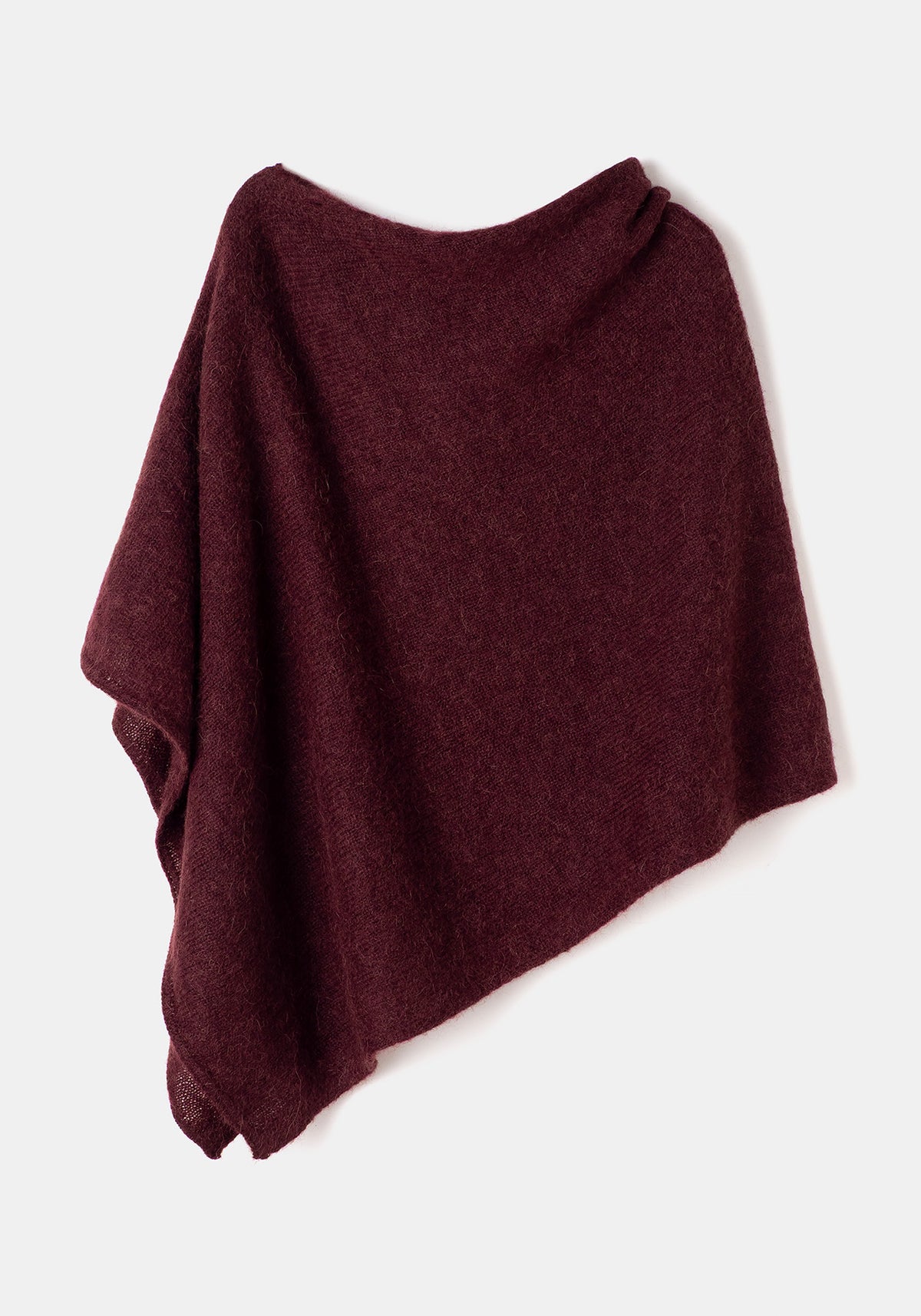 Poncho MOHAIR & ALPACA Chocolate - BIMANI
