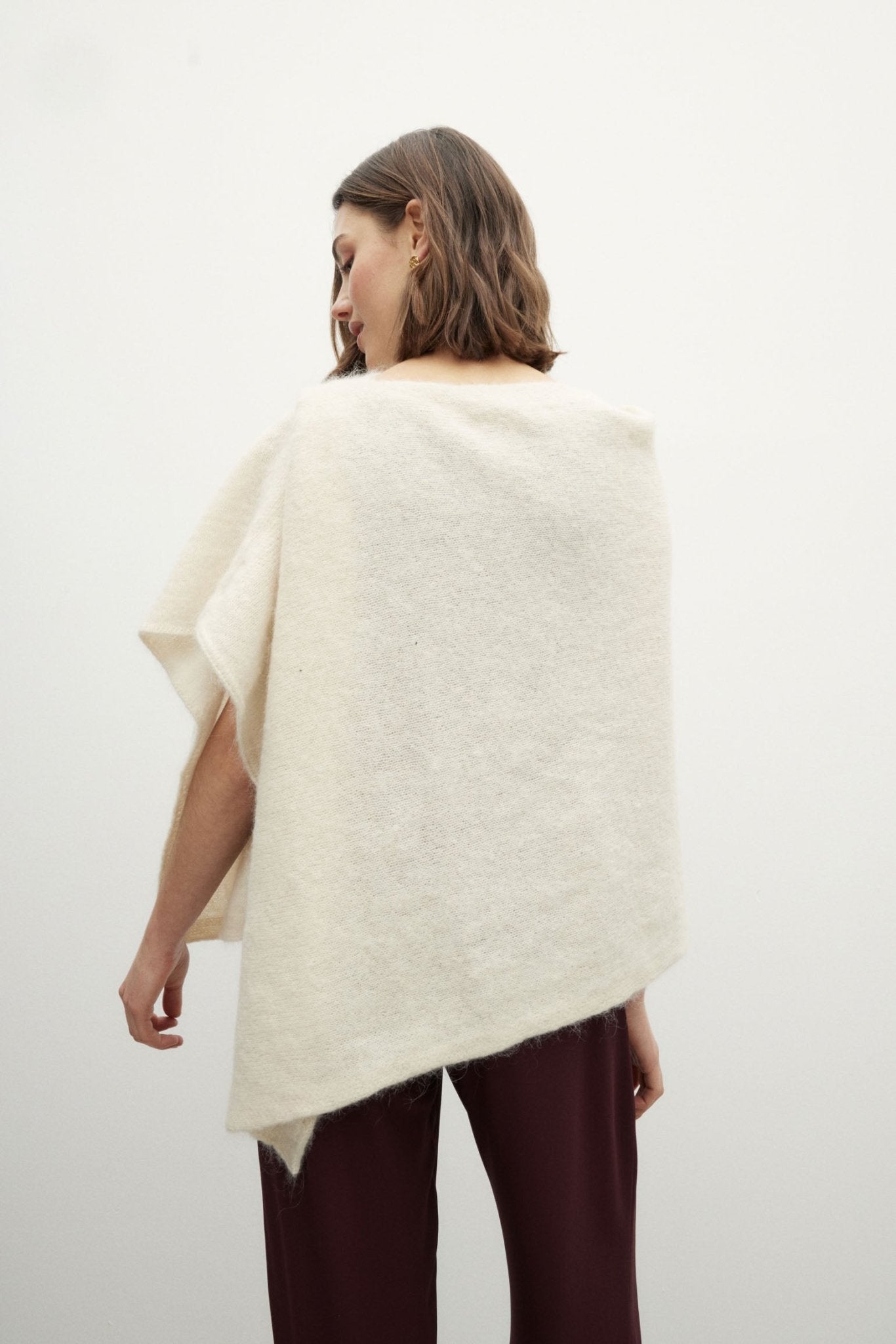 Poncho MOHAIR Ice - BIMANI