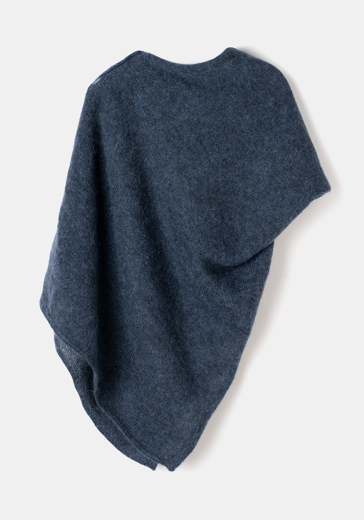 Poncho MOHAIR & ALPACA Azul - BIMANI