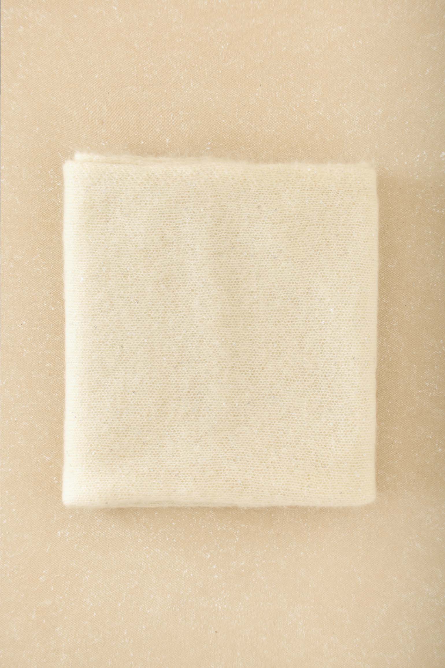 Poncho COLETTE MOHAIR Blanco - BIMANI