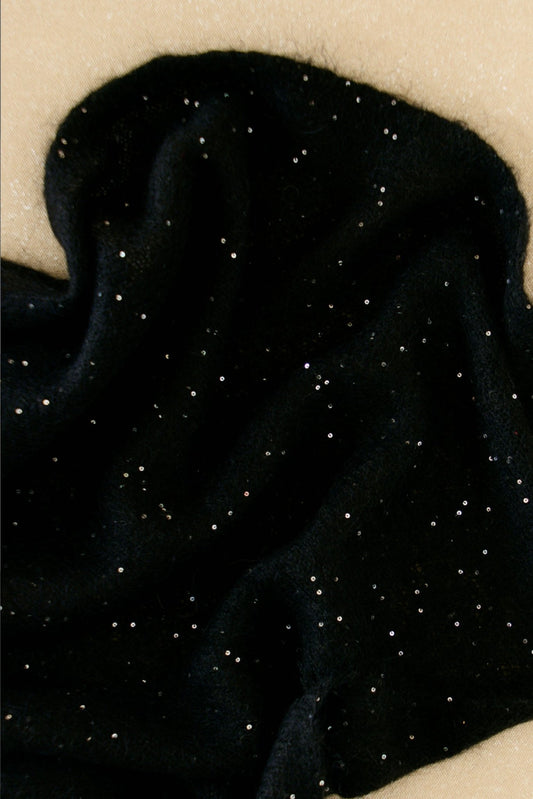 Poncho MOHAIR COLETTE Negro - BIMANI