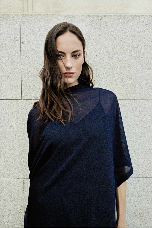 Poncho PUNTO Dark Blue - BIMANI