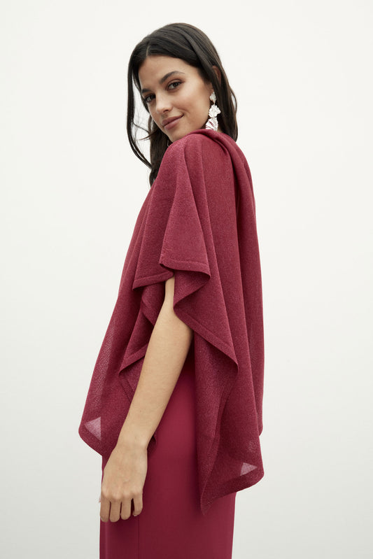 Poncho PUNTO Cherry