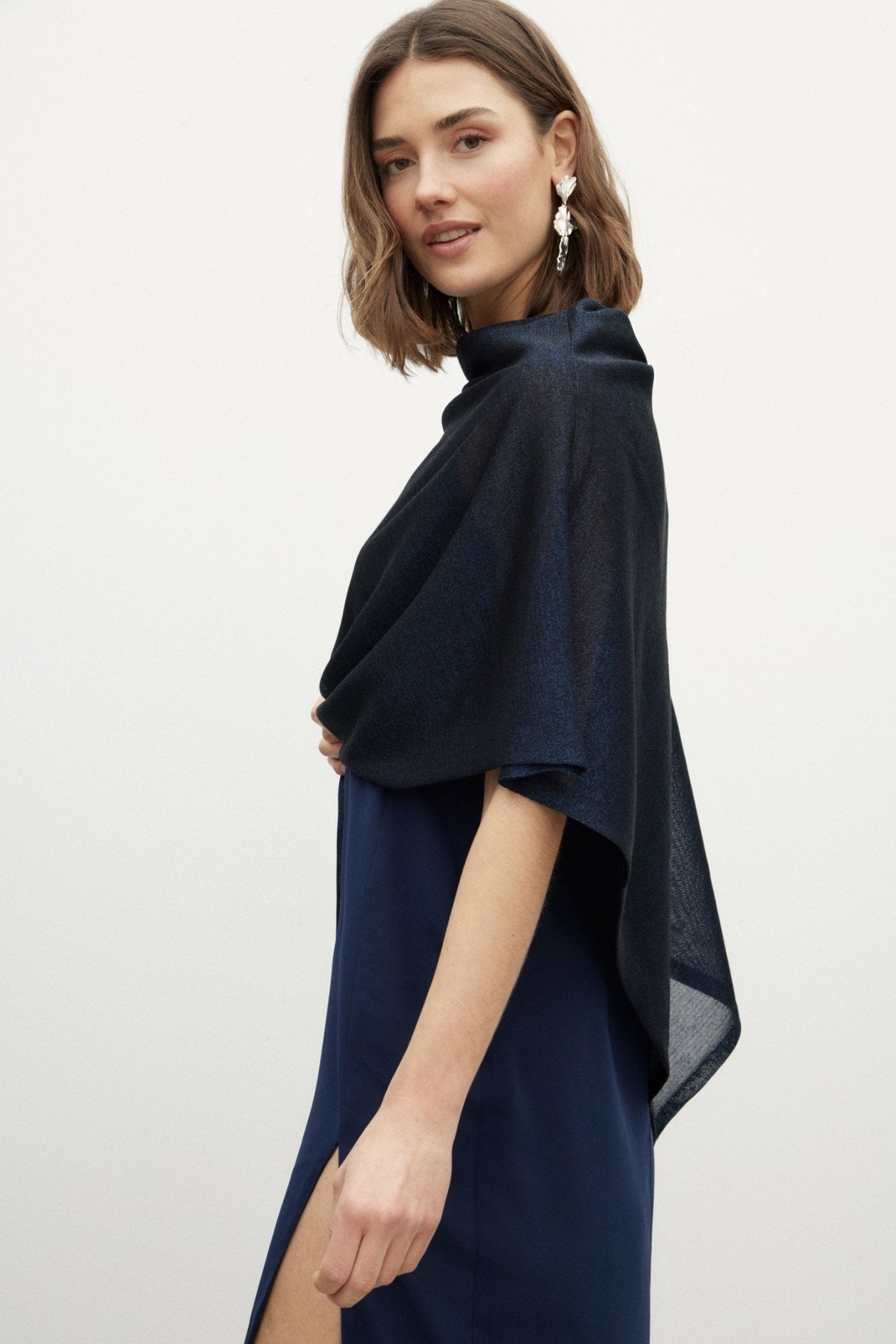 Poncho PUNTO Dark Blue - BIMANI