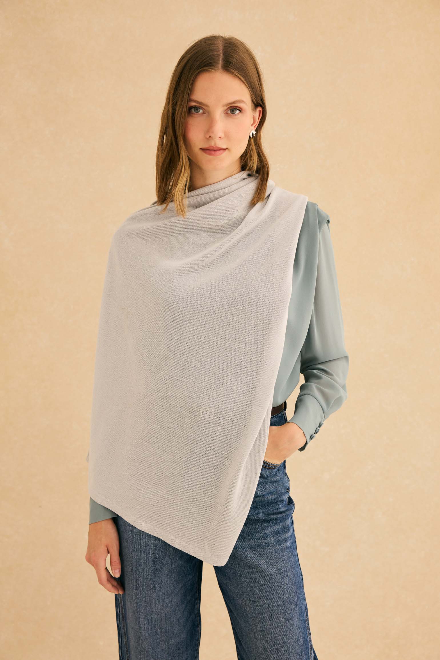 Poncho PUNTO Plata - BIMANI