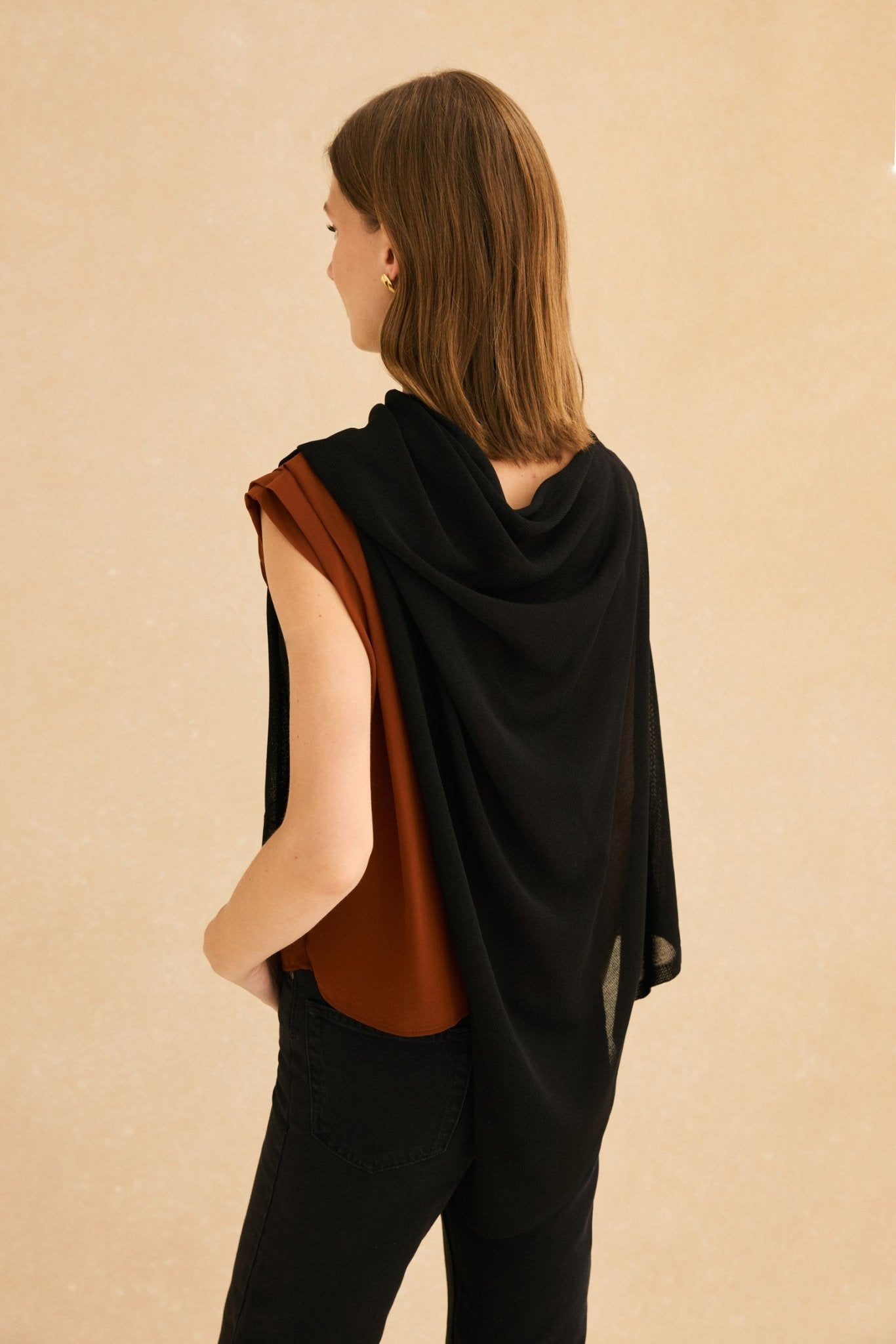 Poncho PUNTO Negro - BIMANI