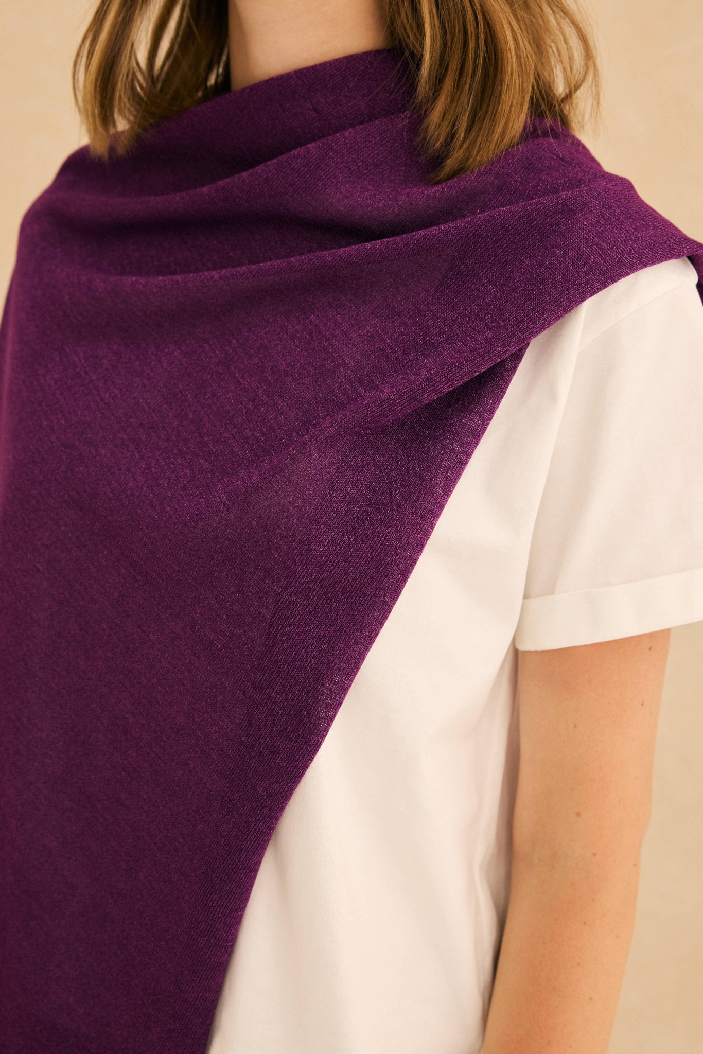 Poncho PUNTO Vino - BIMANI