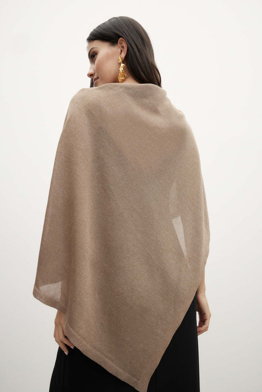 Poncho PUNTO Taupe