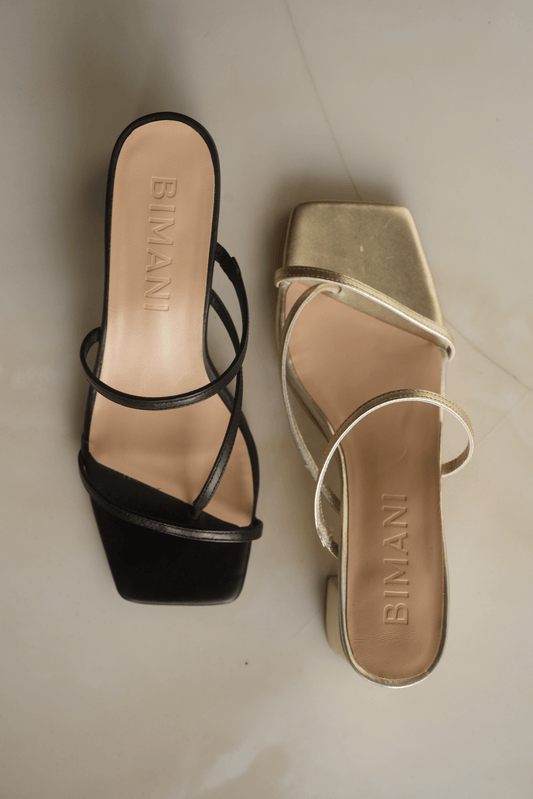 Sandalia TINA Negro - BIMANI