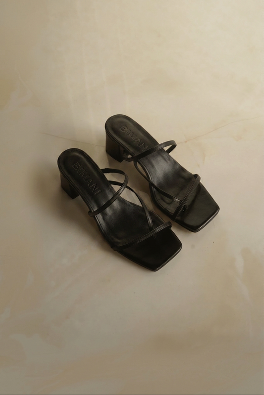 TINA Black Sandal