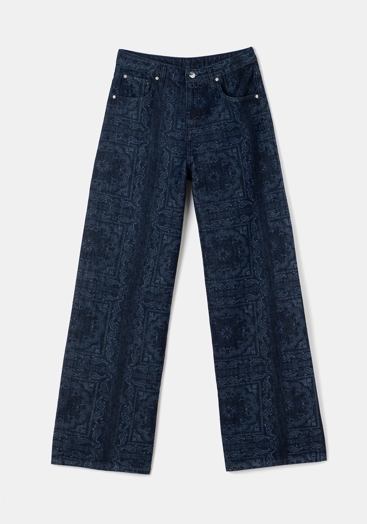 Vaquero MILANO Estampado Azul - BIMANI