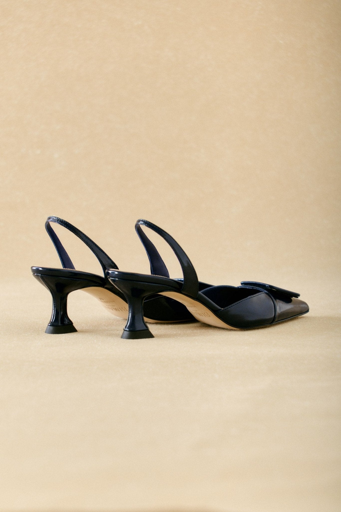 Stiletto NURIA Petite Charol Navy - BIMANI