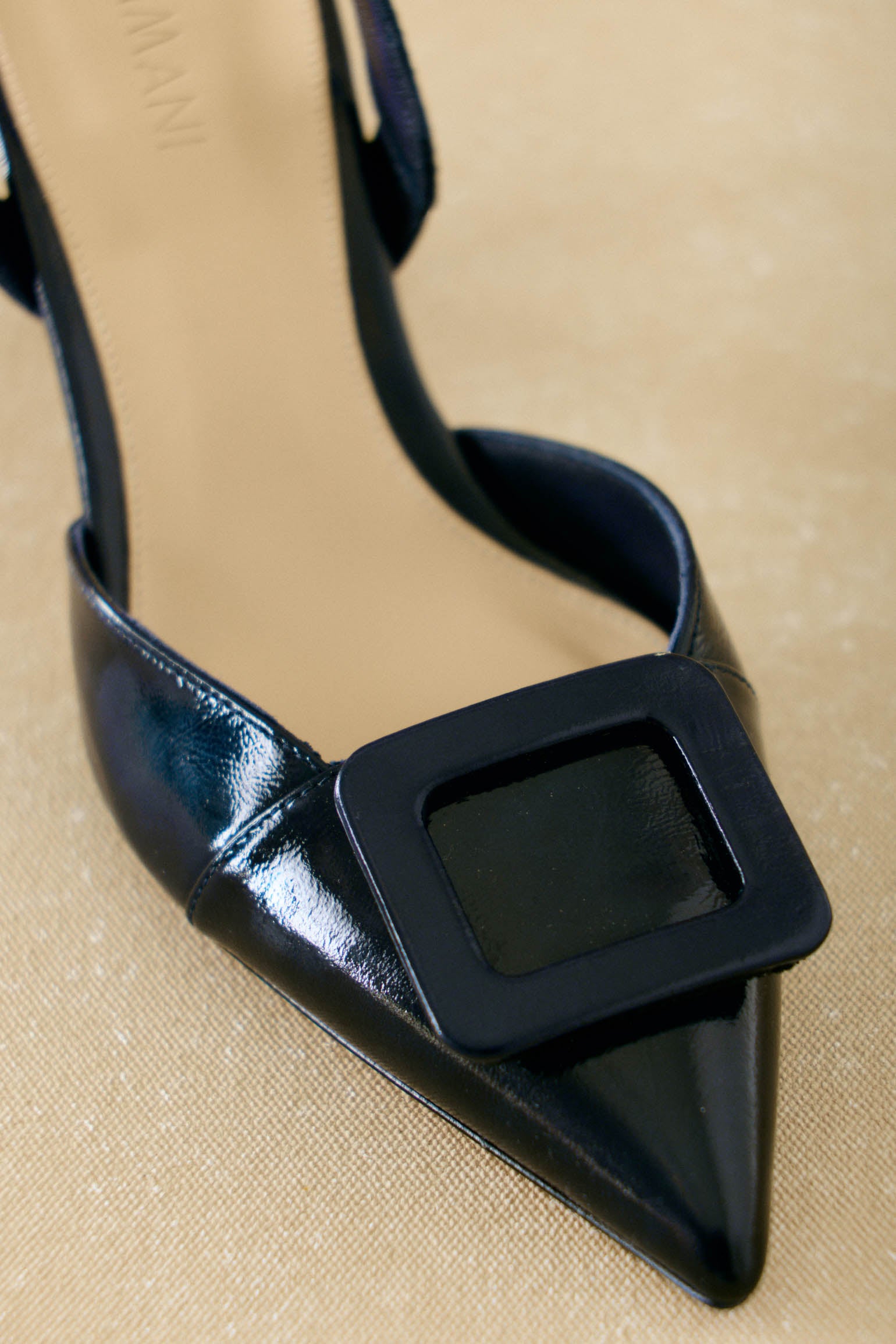 Stiletto NURIA Petite Charol Navy - BIMANI