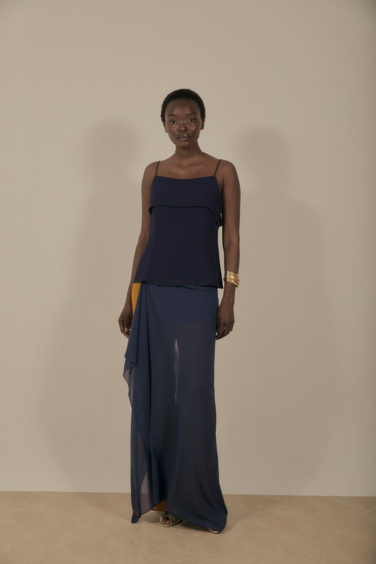 Top ANDORA Azul Marino