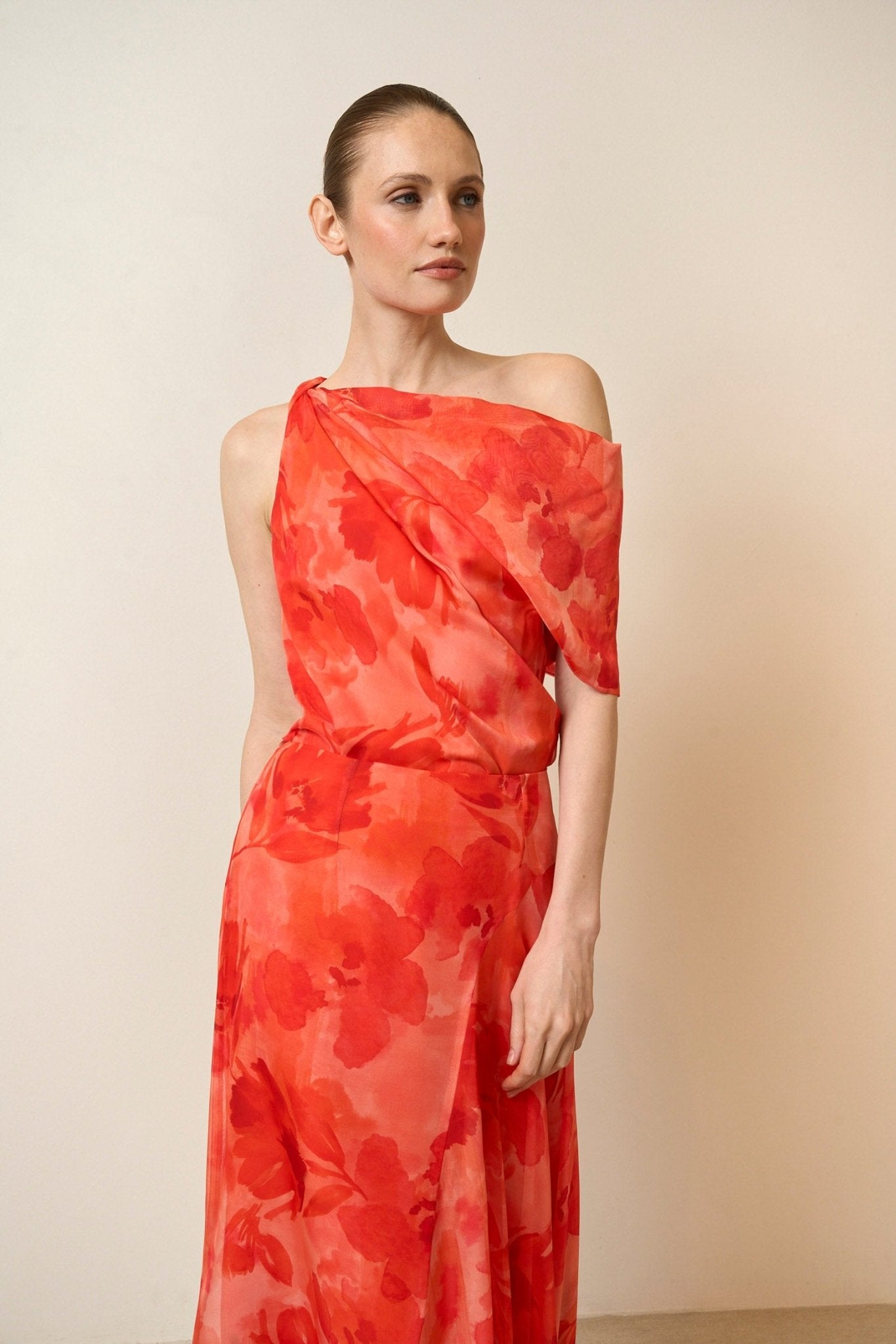 Top CARMEN Estampado Coral - BIMANI