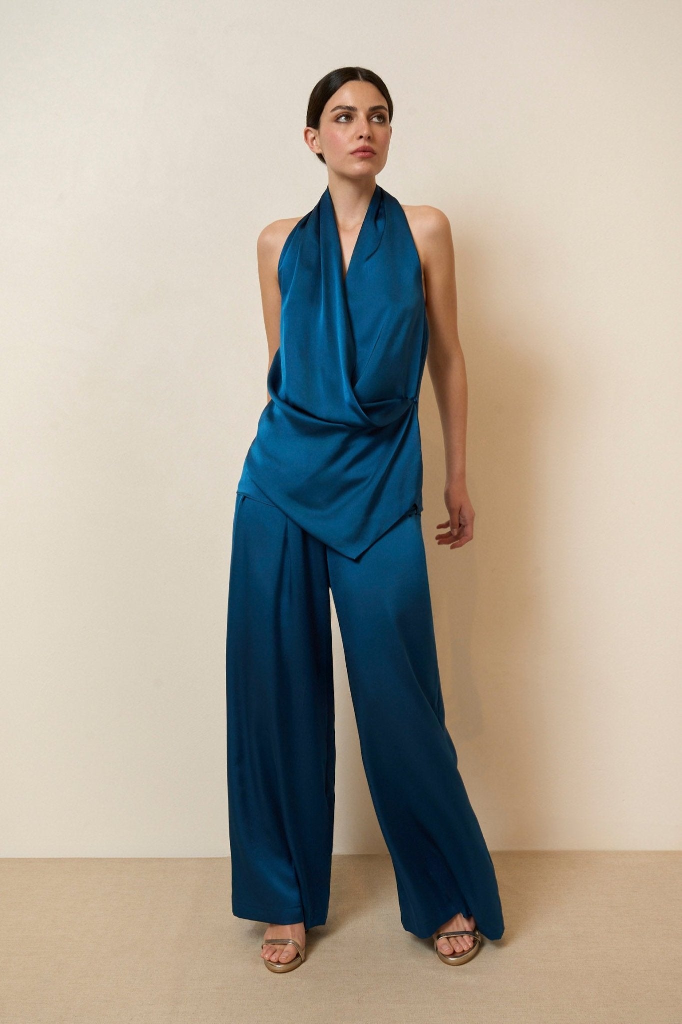 Top CLARISSA Basal Blue | BIMANI