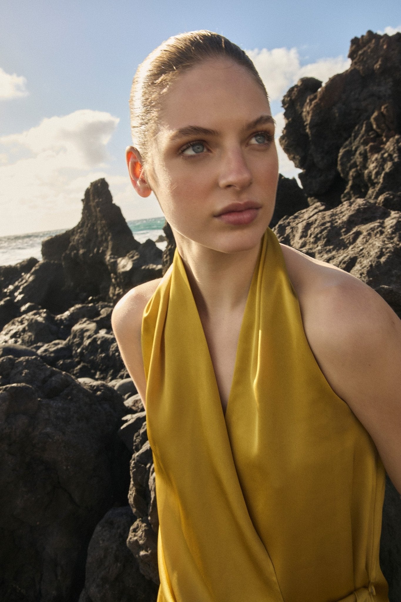 Top CLARISSA Oliva Peridoto - BIMANI