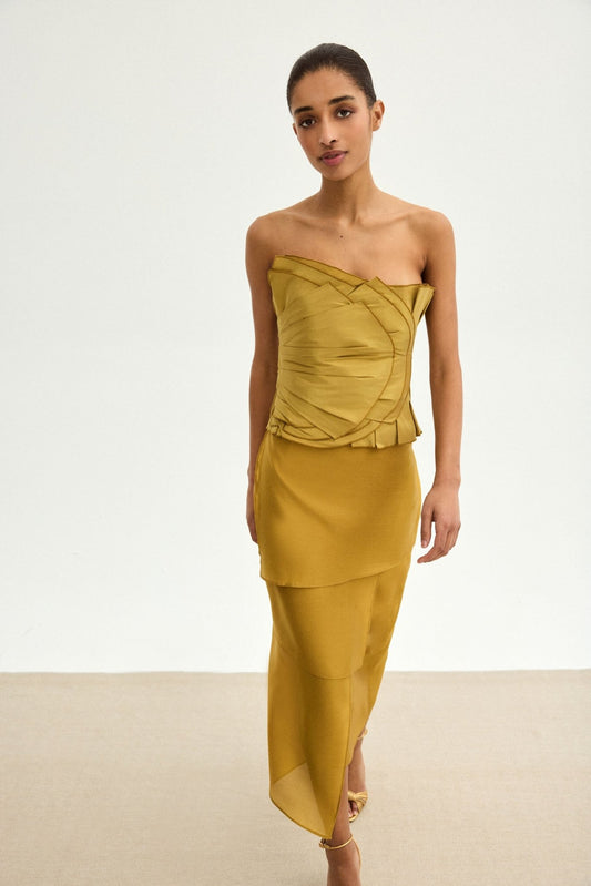 Top DENISE Oliva Peridoto - BIMANI