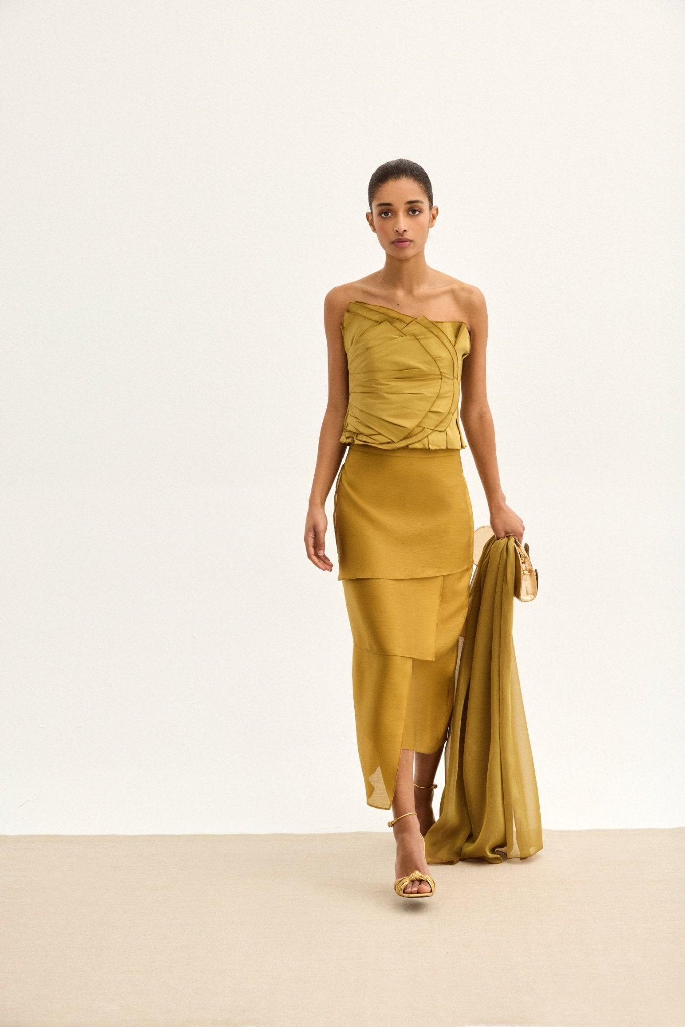 Top DENISE Oliva Peridoto - BIMANI