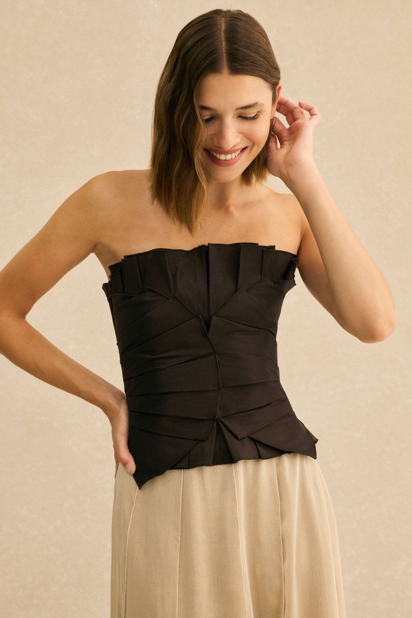 Top ELISA Marrón Cacao - BIMANI