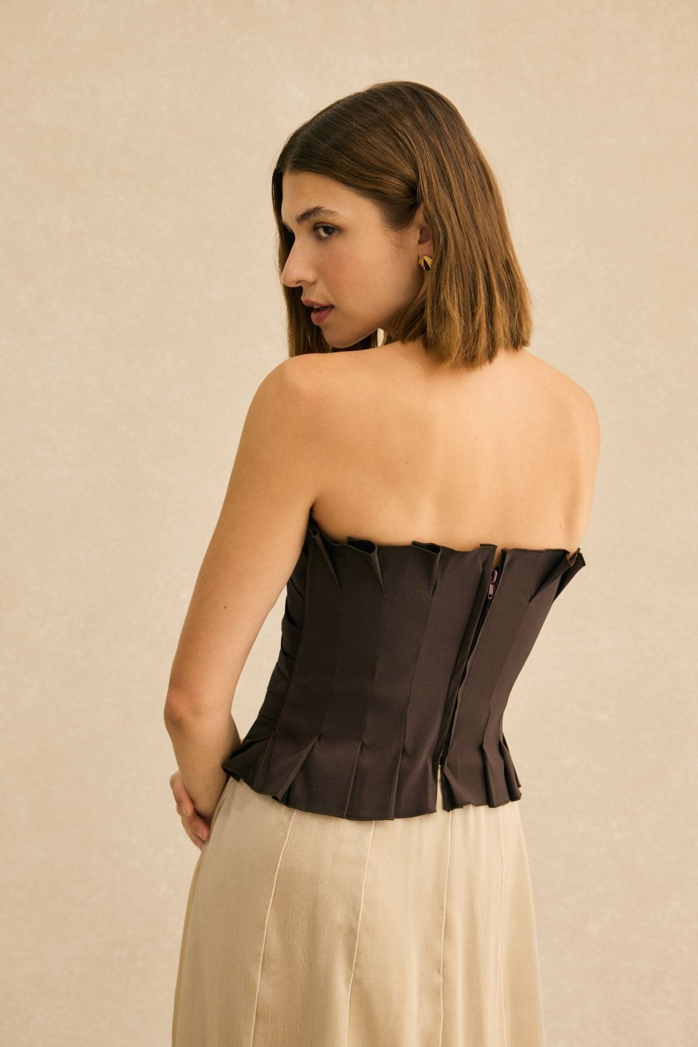 Top ELISA Marrón Cacao - BIMANI