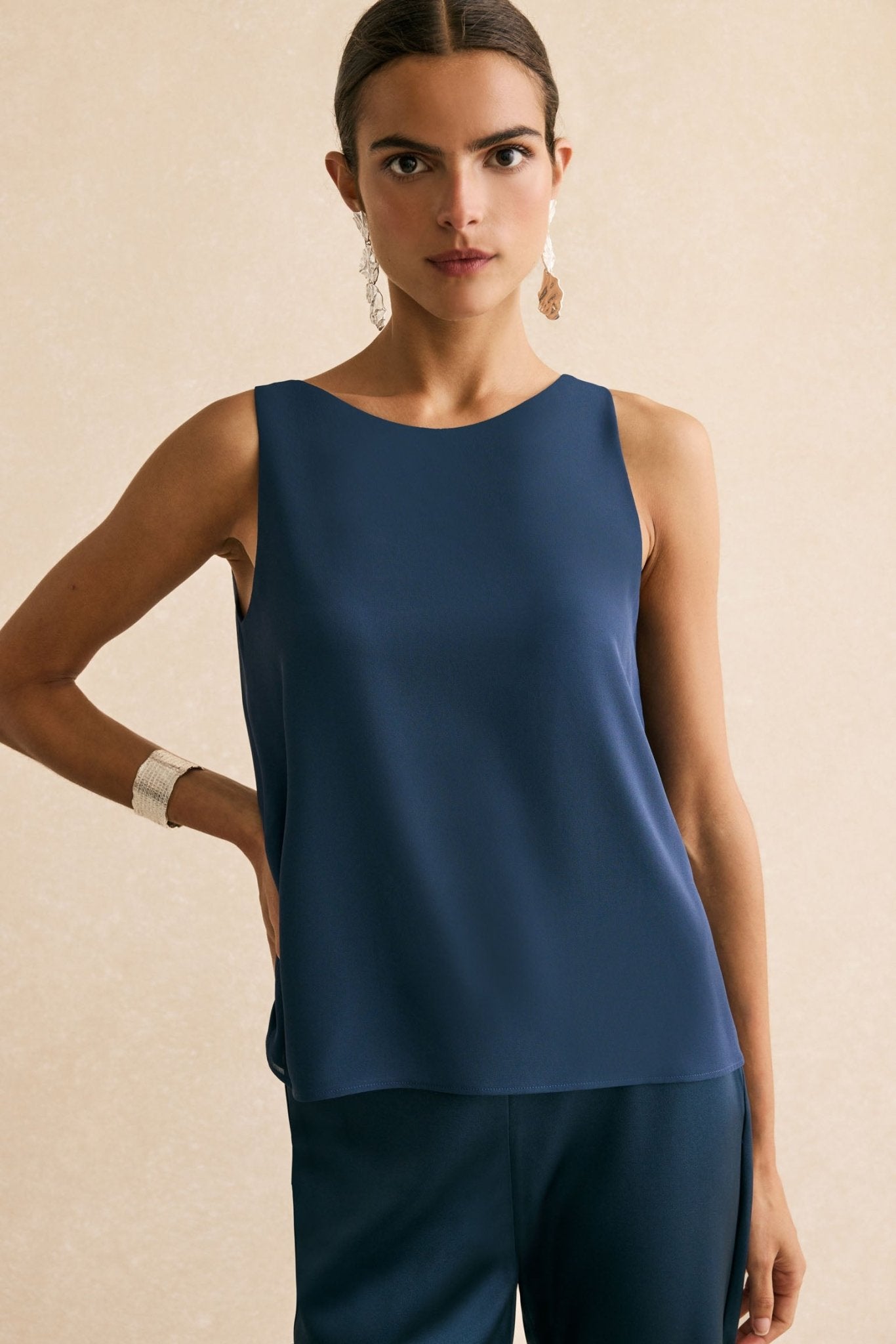 Top KABUKI Azul Cantábrico - BIMANI