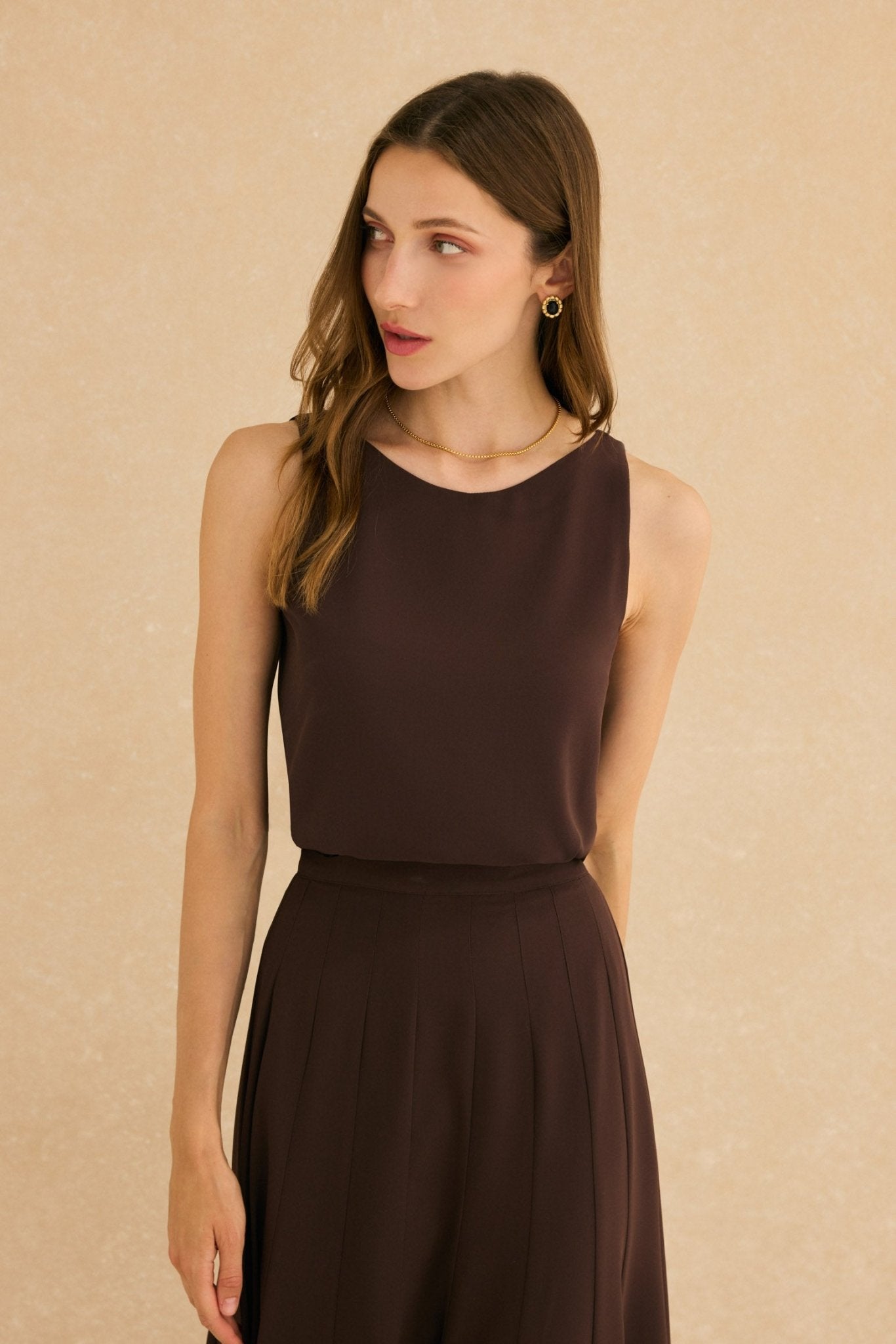 Top KABUKI Marrón Cacao - BIMANI