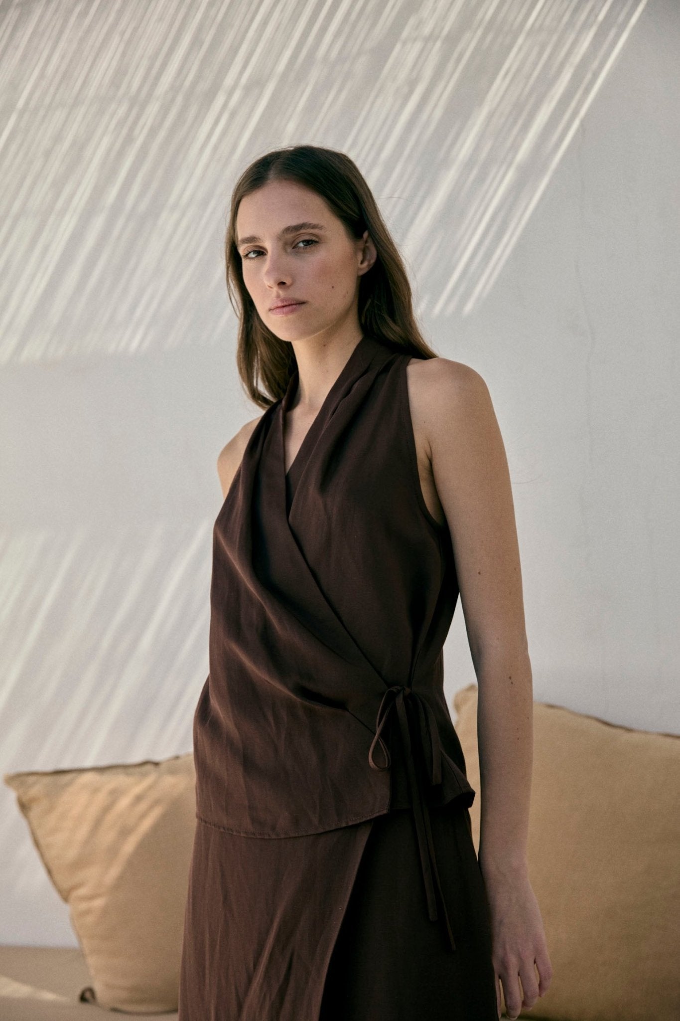 Top LIVIE Marrón - BIMANI