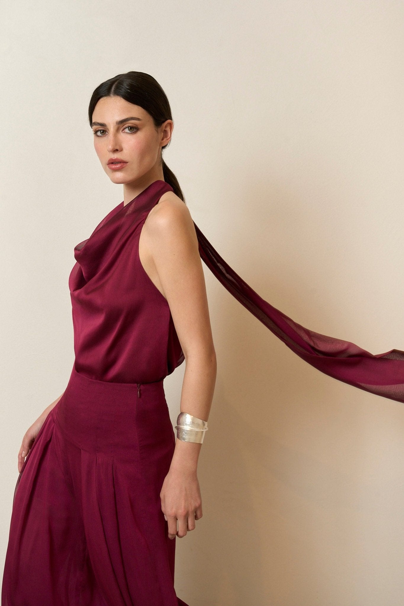 Top SILVANA Cereza Árida - BIMANI