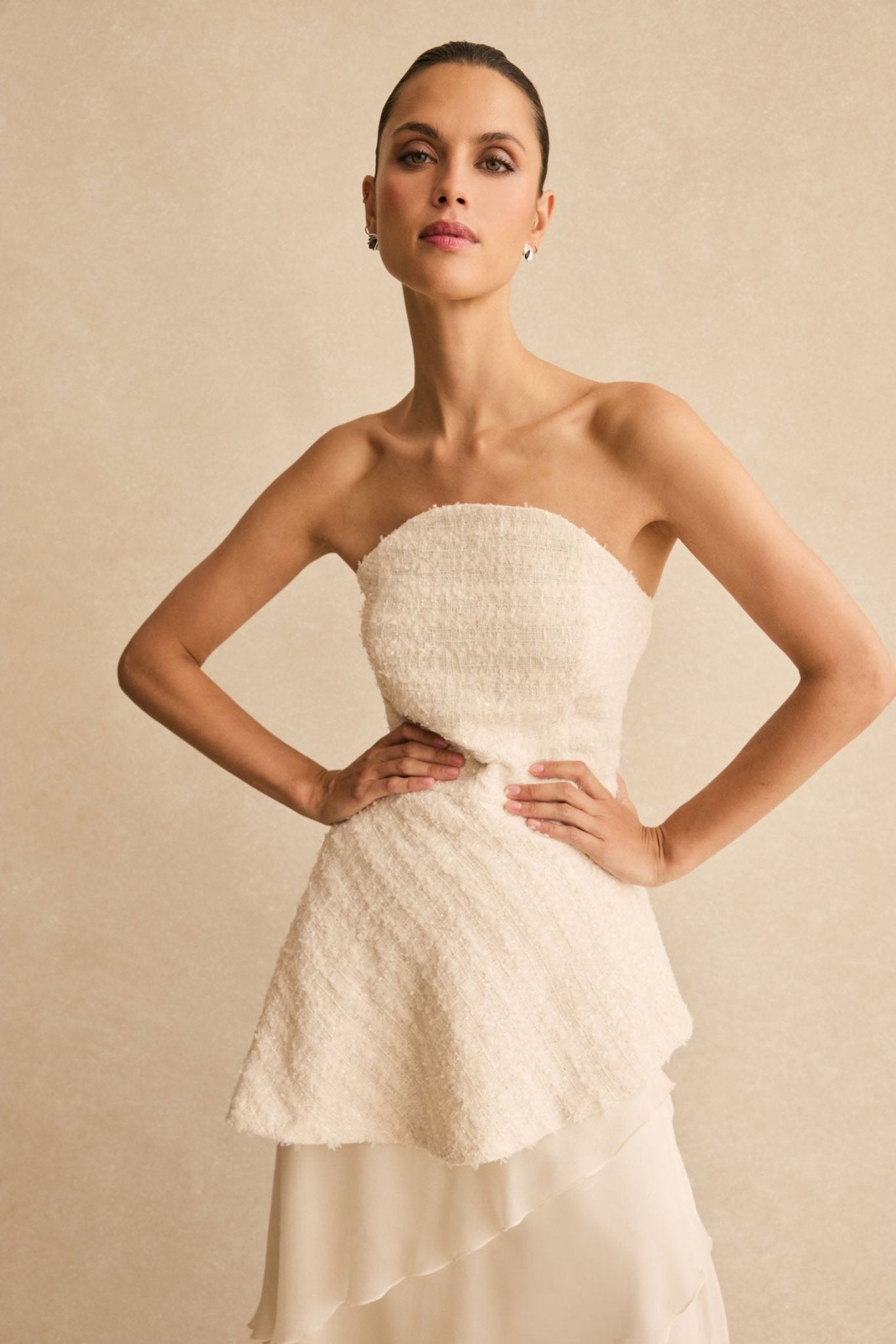 Top SIMONE Blanco Hielo - BIMANI