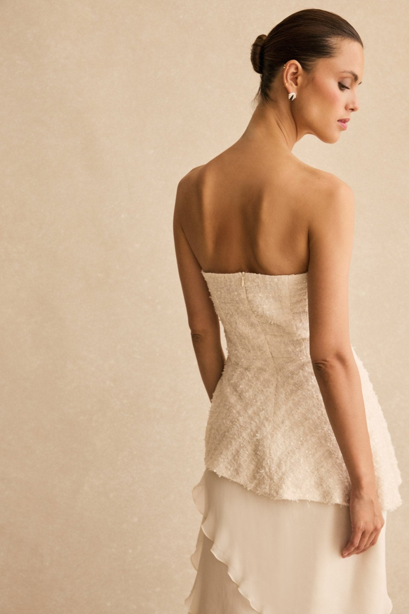 Top SIMONE Blanco Hielo - BIMANI