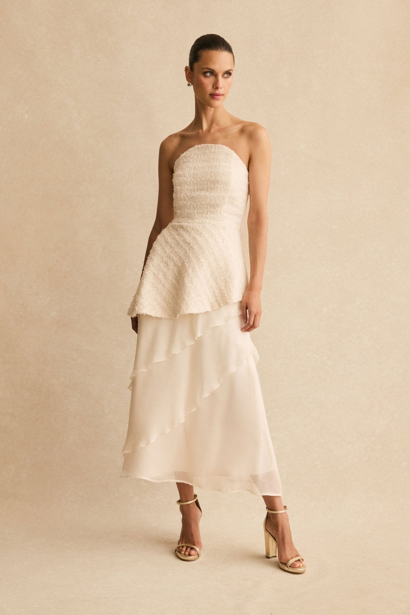 Top SIMONE Blanco Hielo - BIMANI