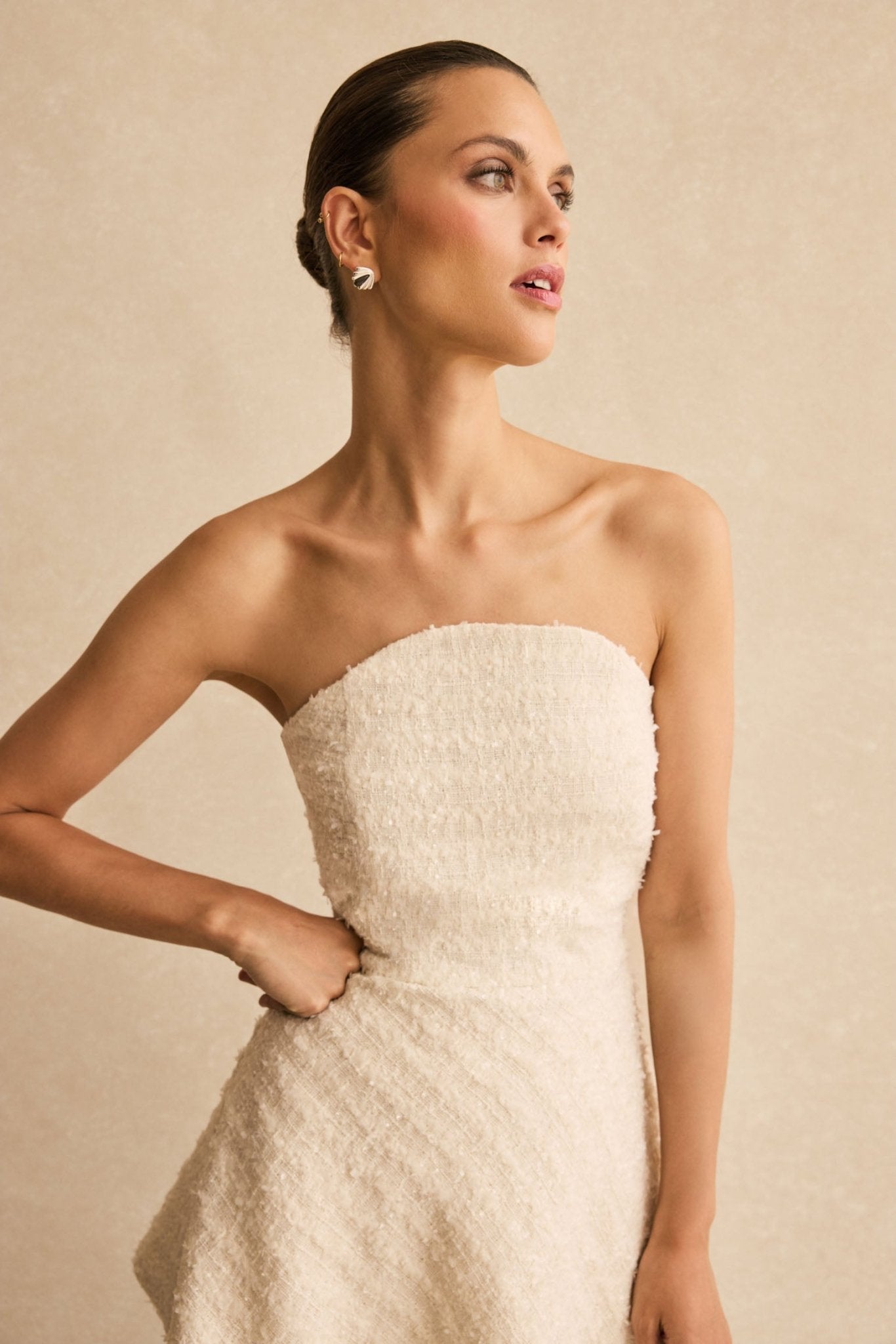 Top SIMONE Blanco Hielo - BIMANI