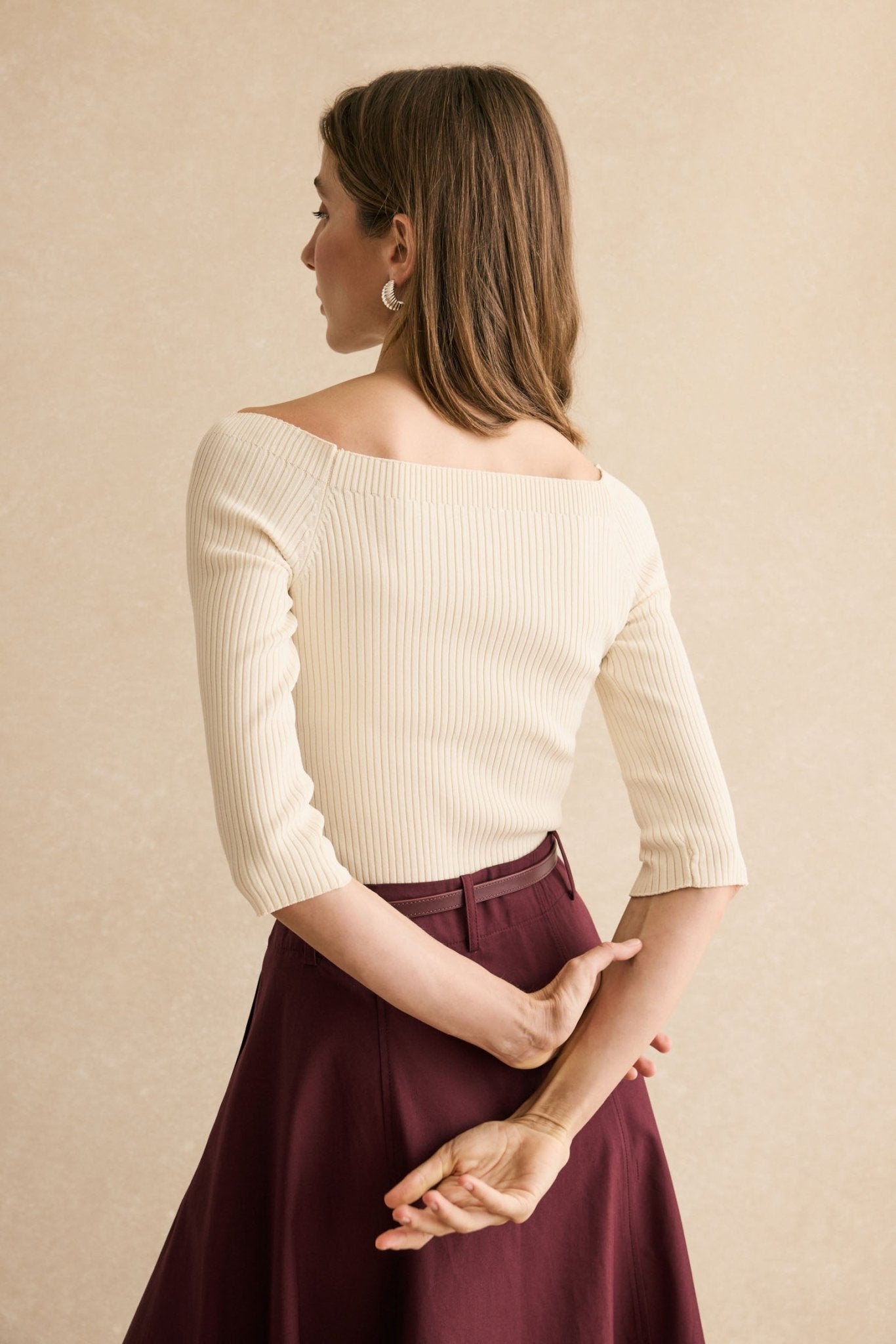 Camiseta TIMÓN Beige - BIMANI