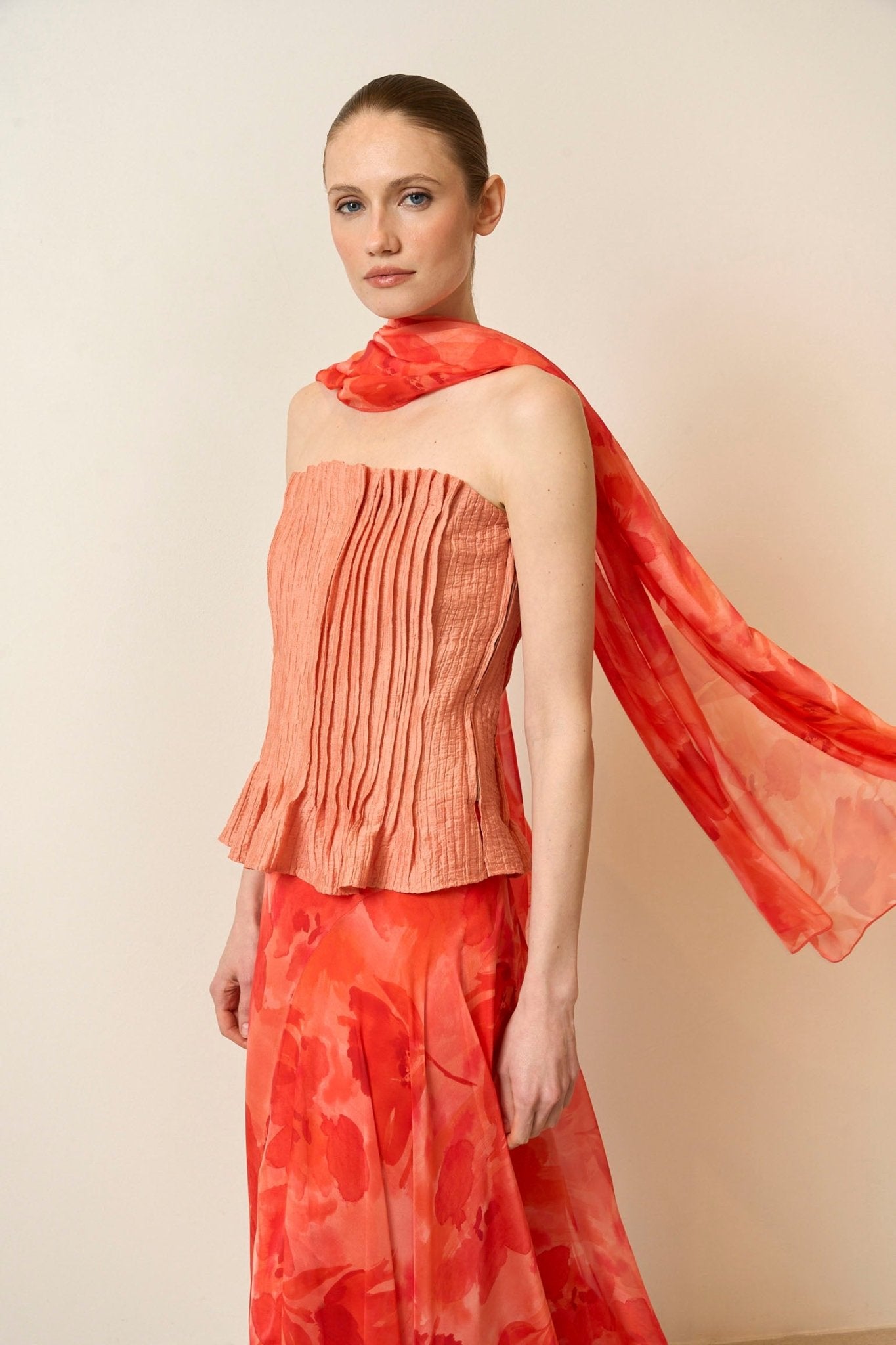 Top BARDOT TANA Coral - BIMANI