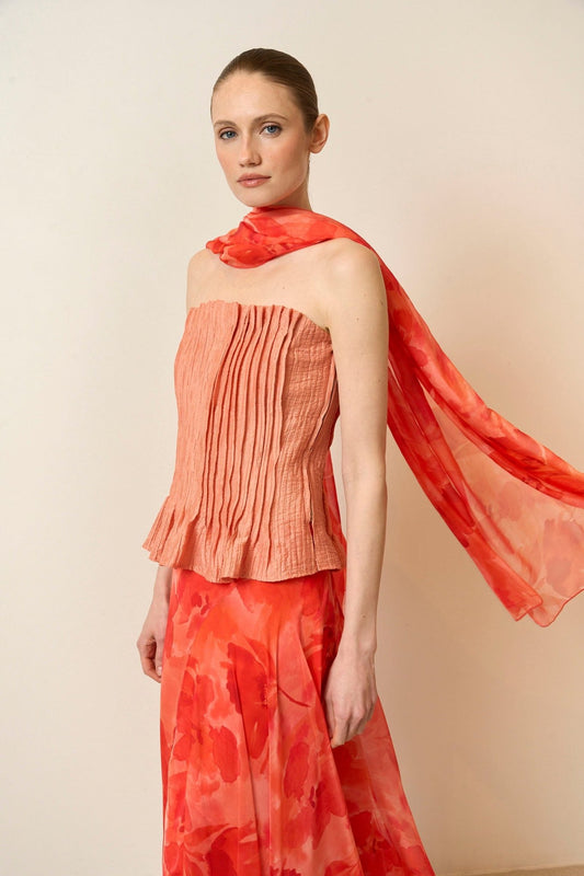 Top BARDOT TANA Coral - BIMANI