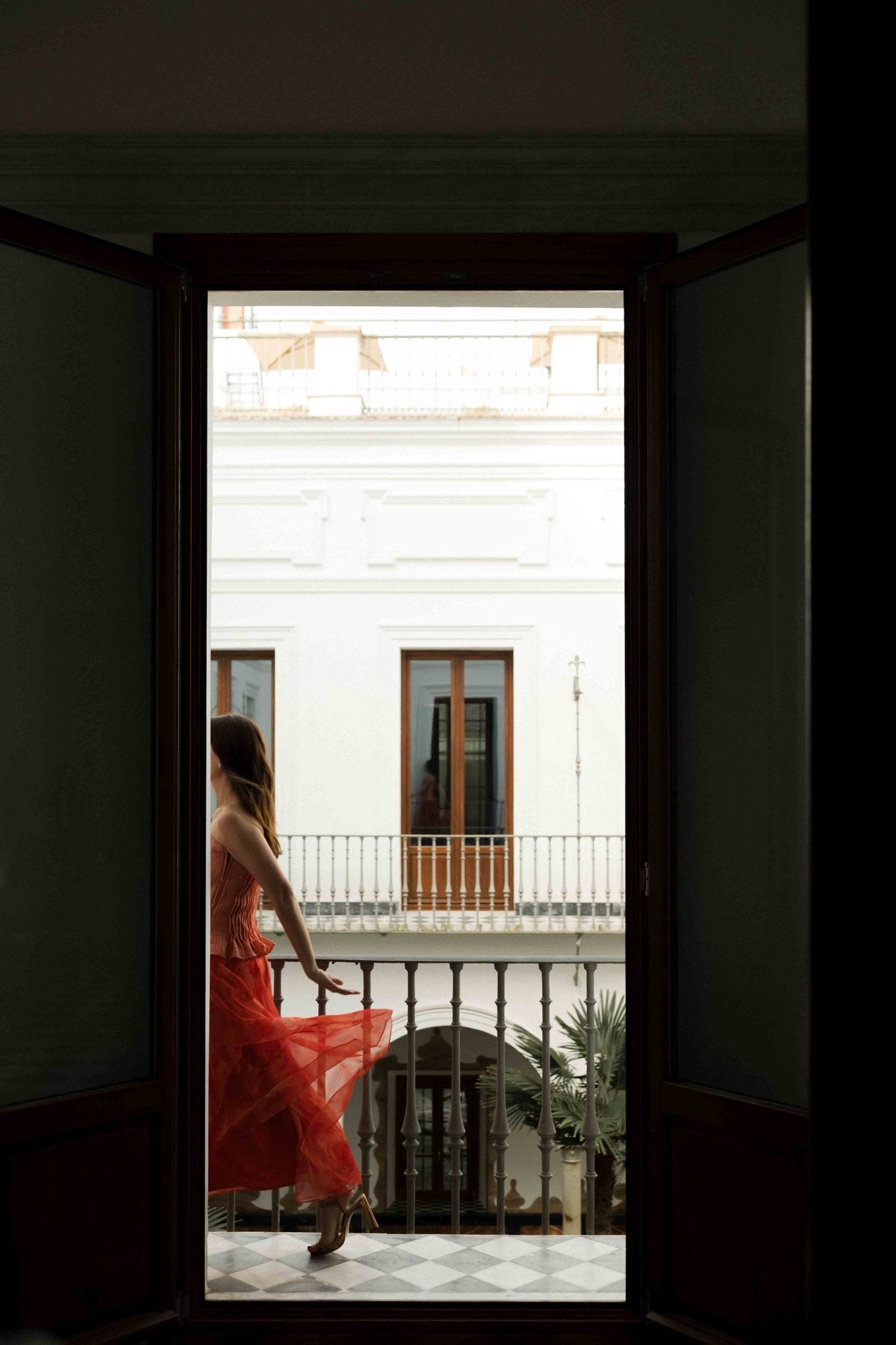 Top BARDOT TANA Coral - BIMANI