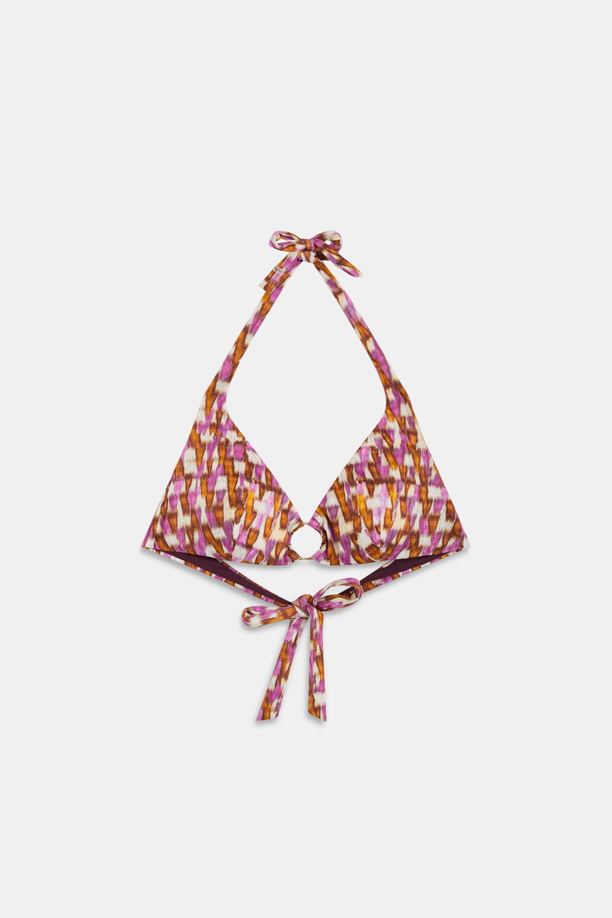 Top Bikini ARUBA Textura Teja - BIMANI