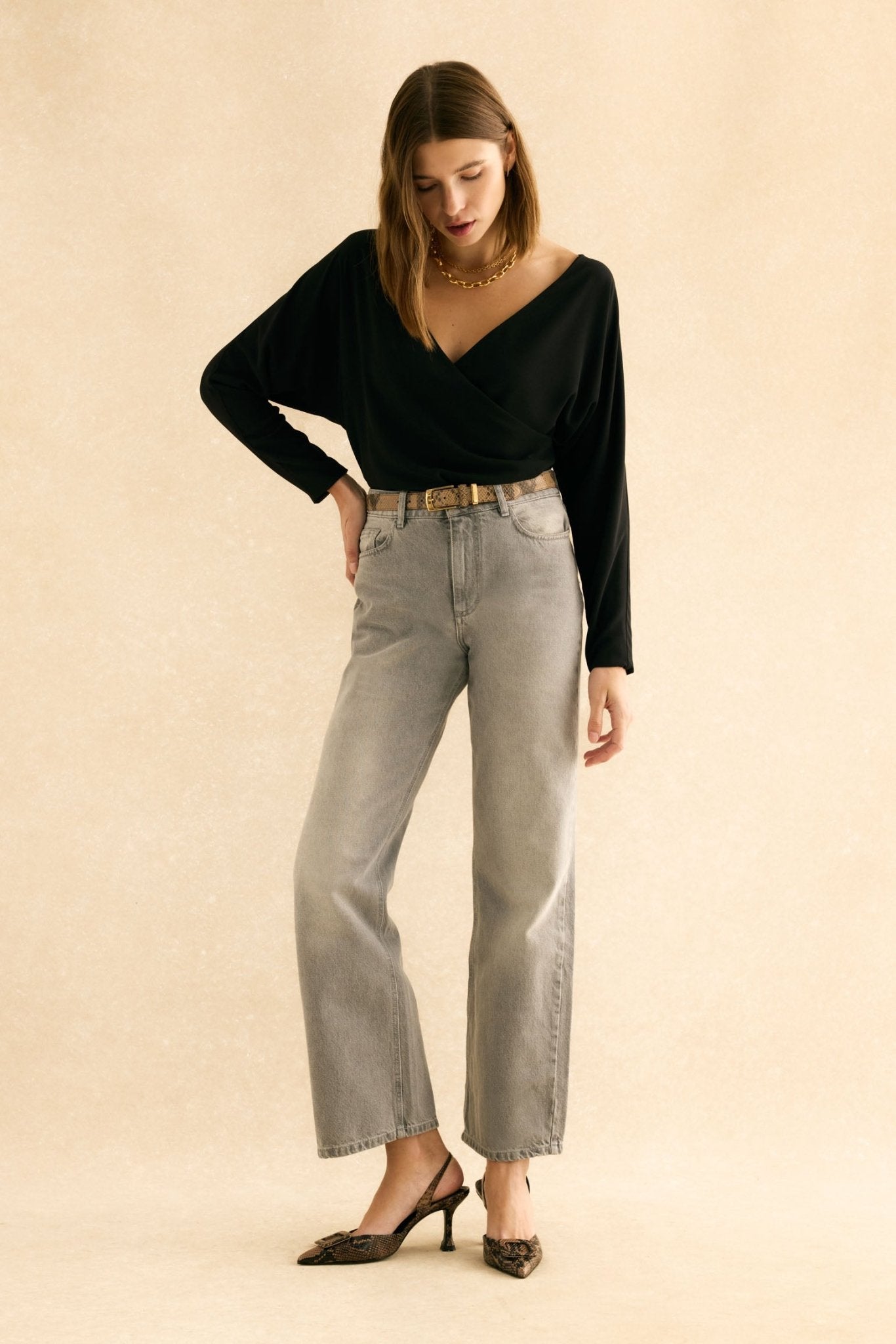 Vaquero RIMINI Gris - BIMANI