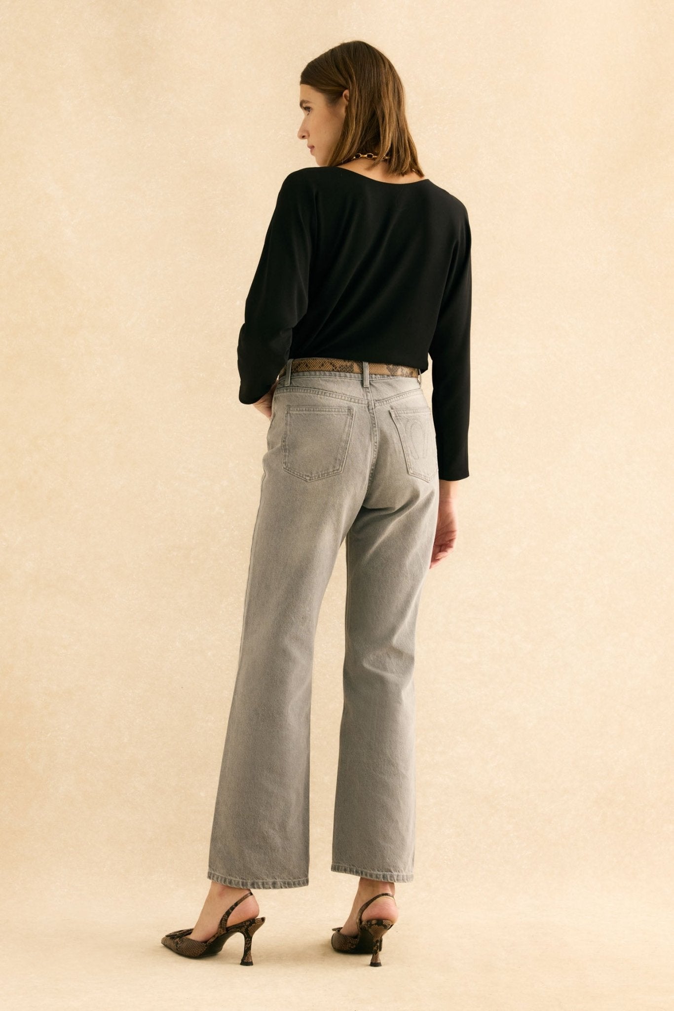 Vaquero RIMINI Gris - BIMANI