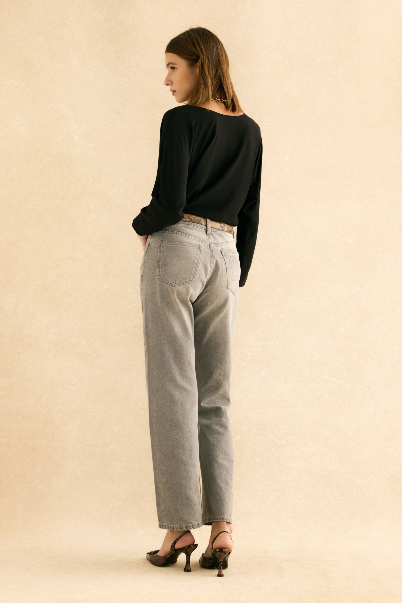 Vaquero RIMINI Gris - BIMANI