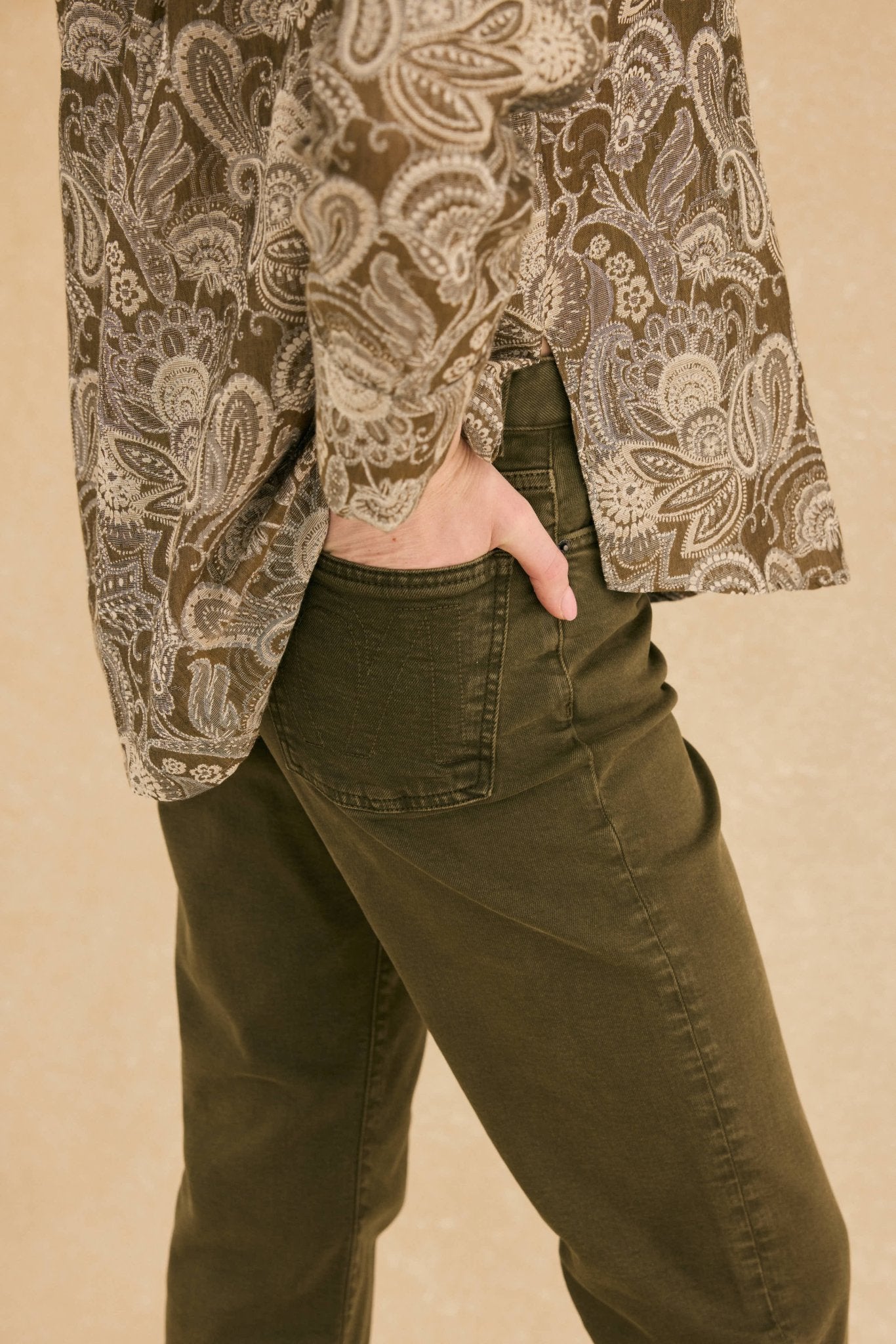 Vaquero TROY CONFORT Khaki - BIMANI