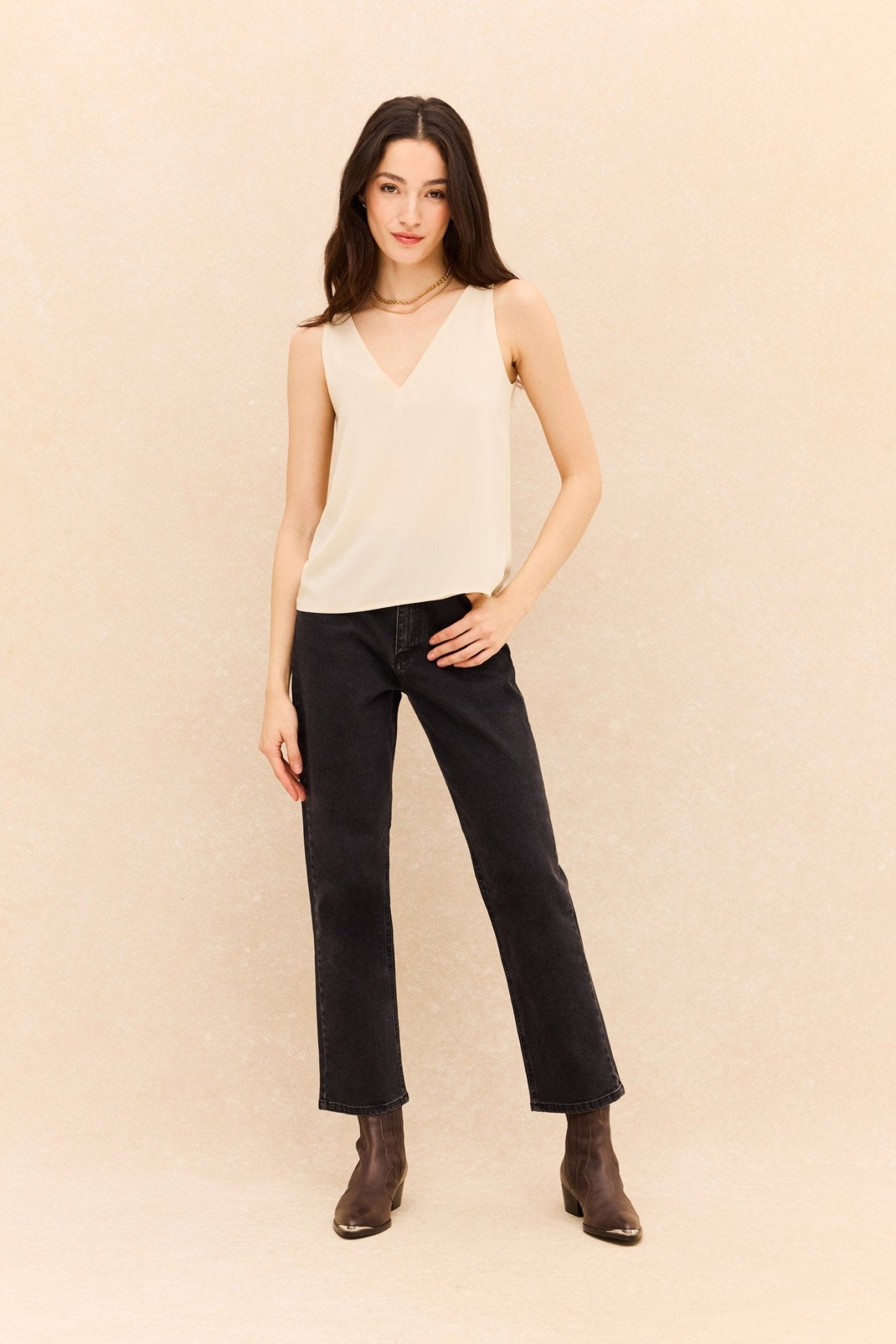 Vaquero TROY CONFORT Negro - BIMANI