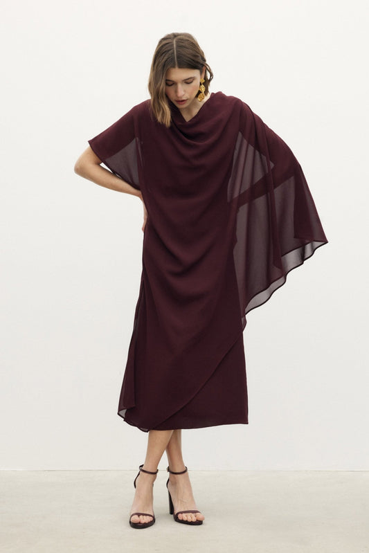 Vestido AMALFI Burgundy - BIMANI