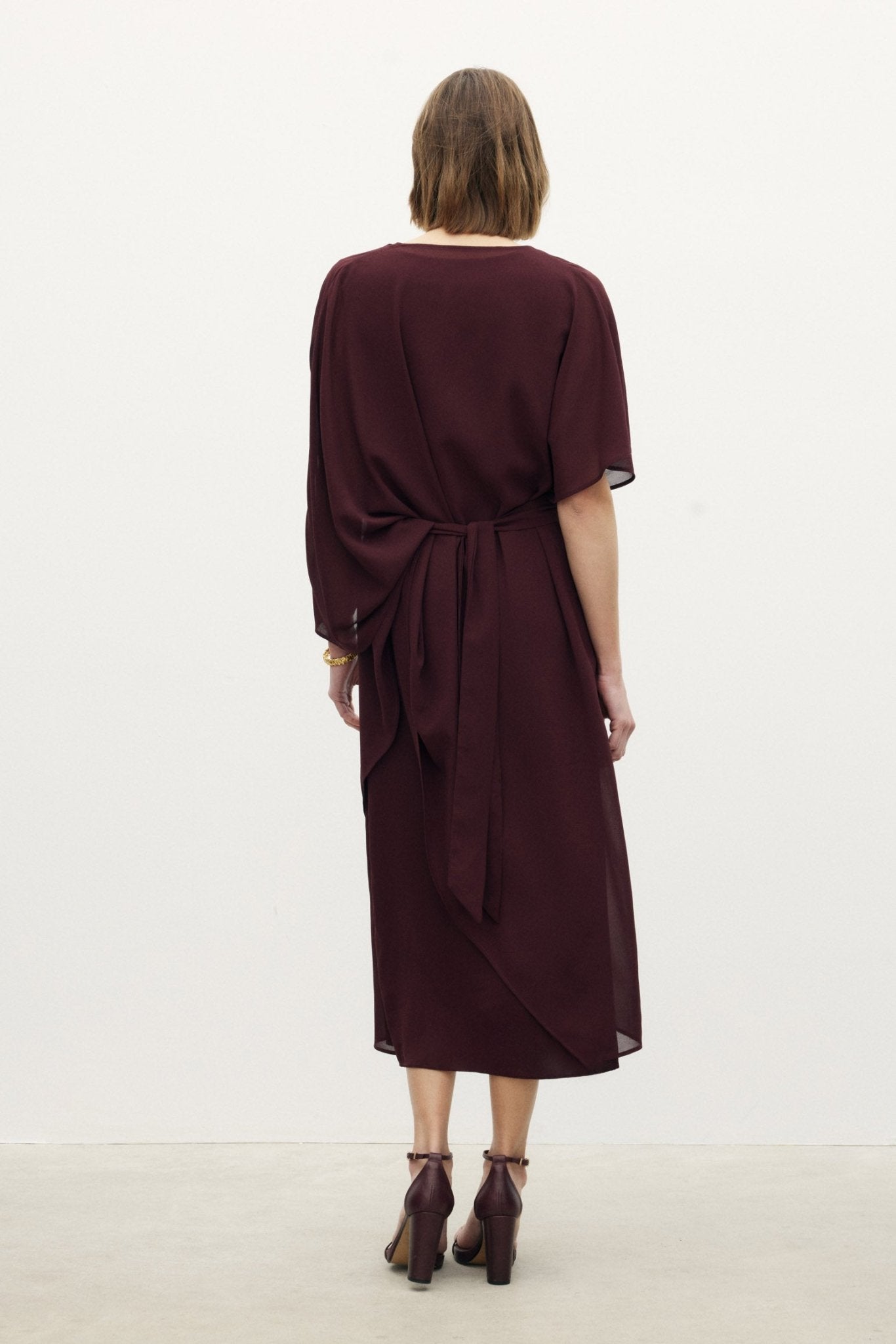 Vestido AMALFI Burgundy - BIMANI