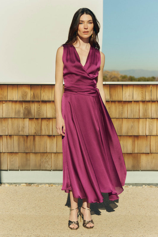 ANTONELLA Grape Dress